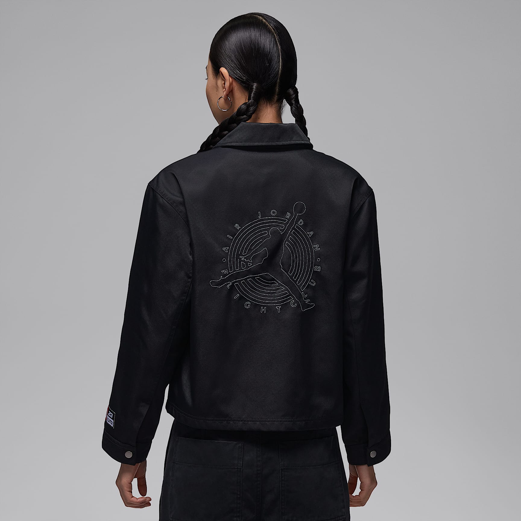 新品 ナイキ ジョーダン フライト ナイロンジャケット ブラック Sサイズ NIKE公式】ジョーダン フライト クラブ ウィメンズ ジャケット